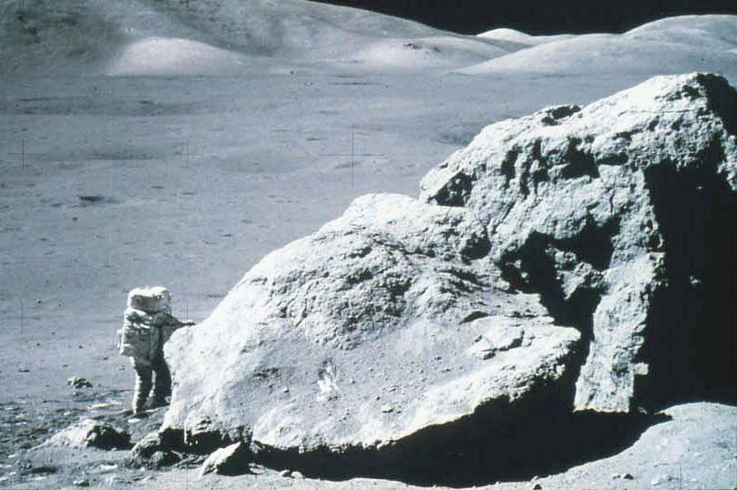 Geologist on the Moon